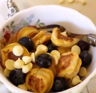 Pancakes de Plátano o Banana sin azúcar
