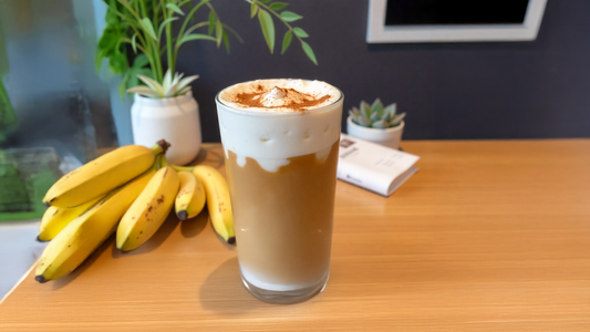 Banana Cream Latte sin azúcar
