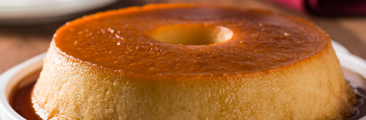 Leche asada sin azúcar cremosa con caramelo de alulosa — receta casera fácil AluSweet