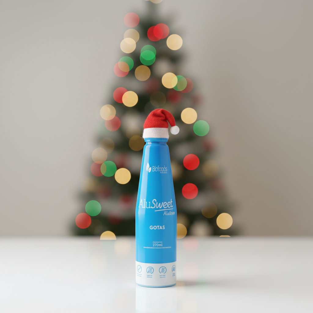 AluSweet Alulosa Gotas 270ml Edición Navidad