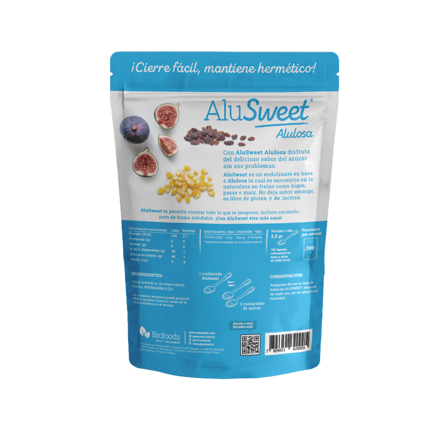 AluSweet Alulosa en Polvo 500g