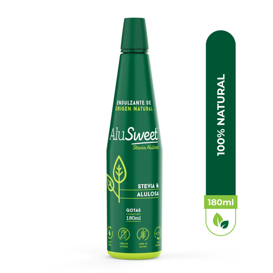 AluSweet Stevia + Allulose Drops 180ml