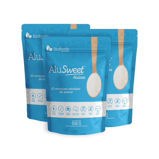 Pack 3 AluSweet Alulosa Polvo 500g